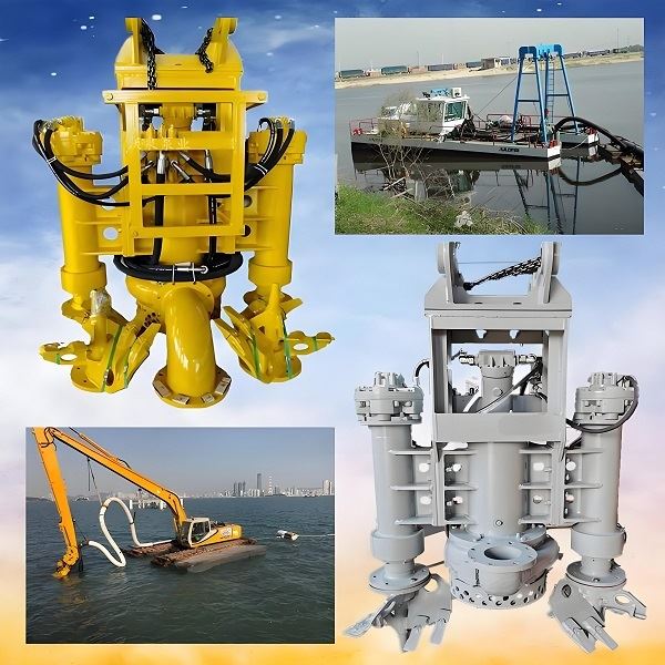 	Dredger Excavator Sand Slurry Submersible Pump